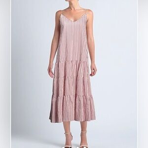 Hugo Boss Midi Dress - Striped,‎ Flowy